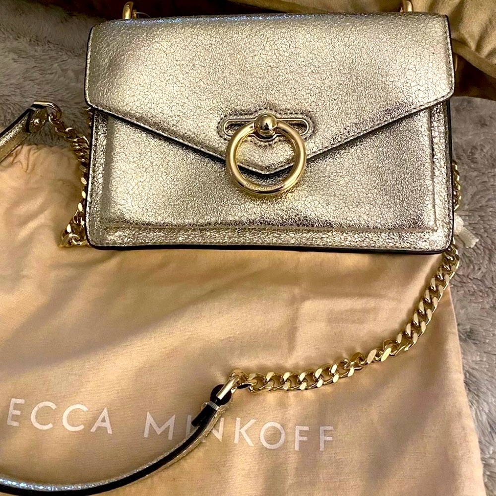 Rebecca Minkoff Jean Crossbody (Gold)